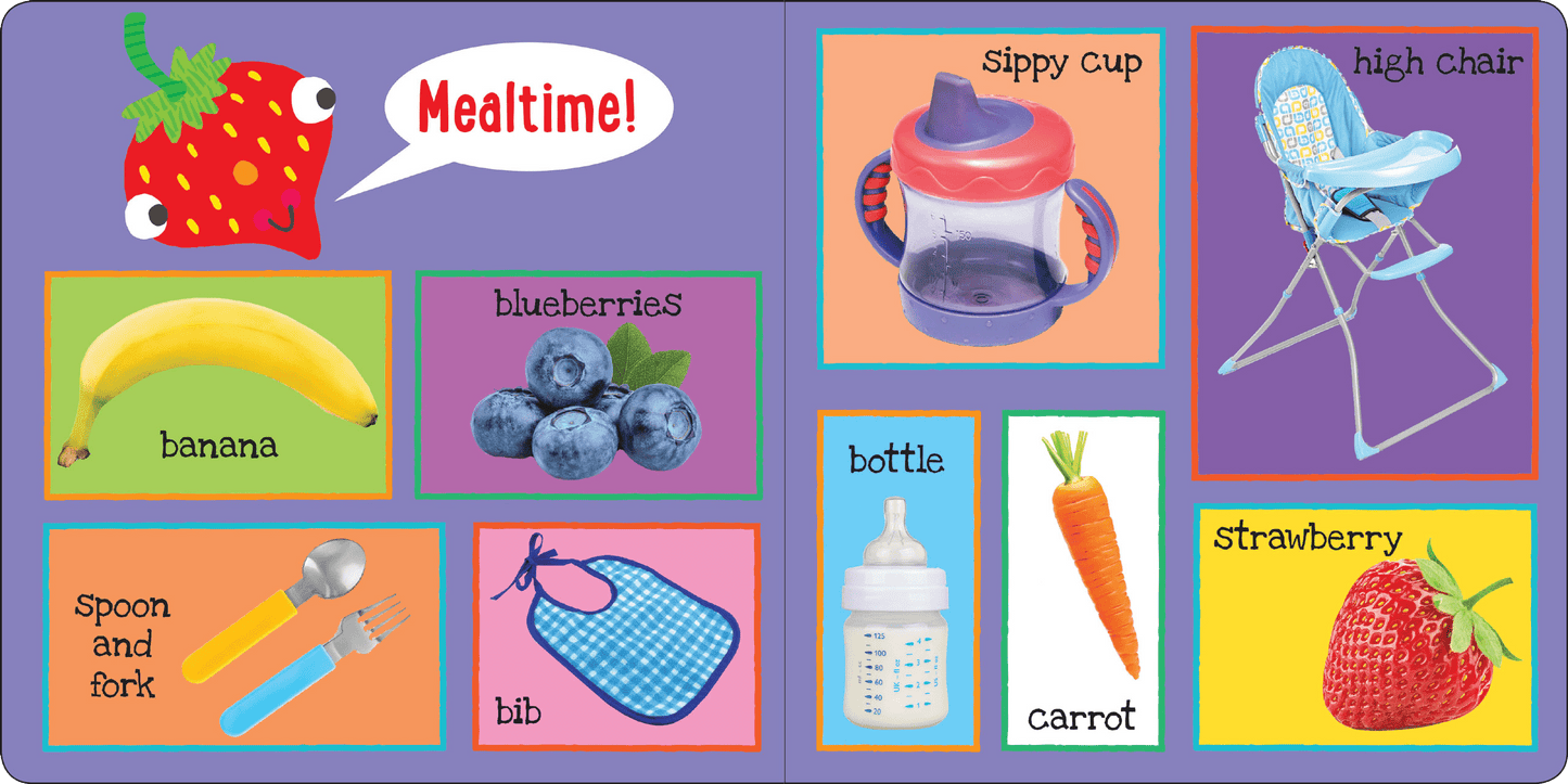 I'm Learning My First 101 Words! Board Book