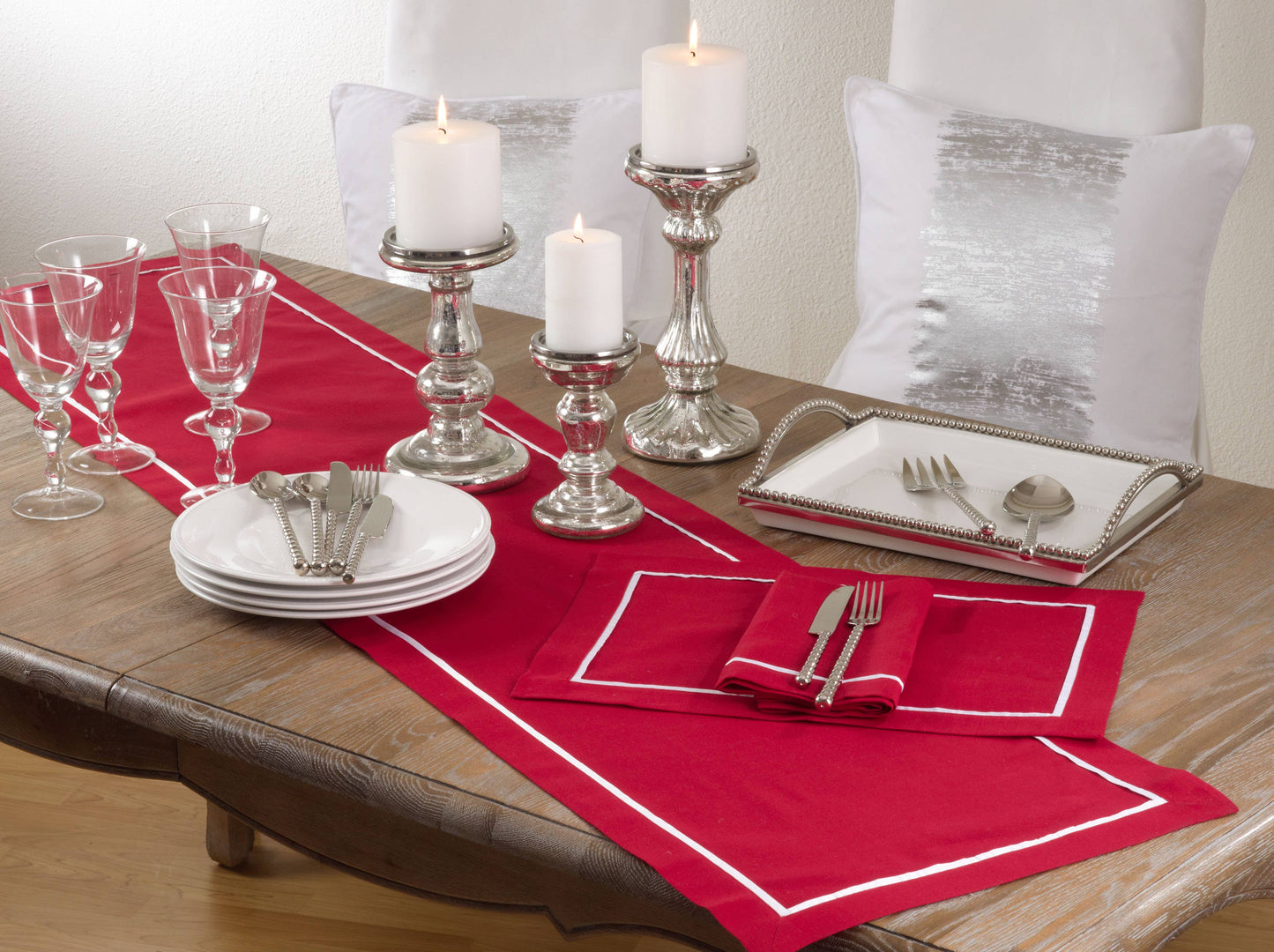 Classic Pleated Design Napkin