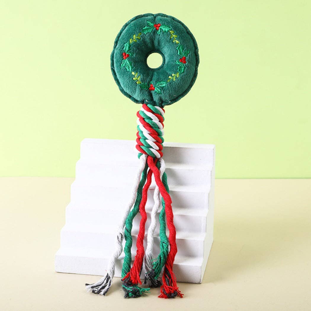 Cheerhunting - Holiday Tug Rope Toy