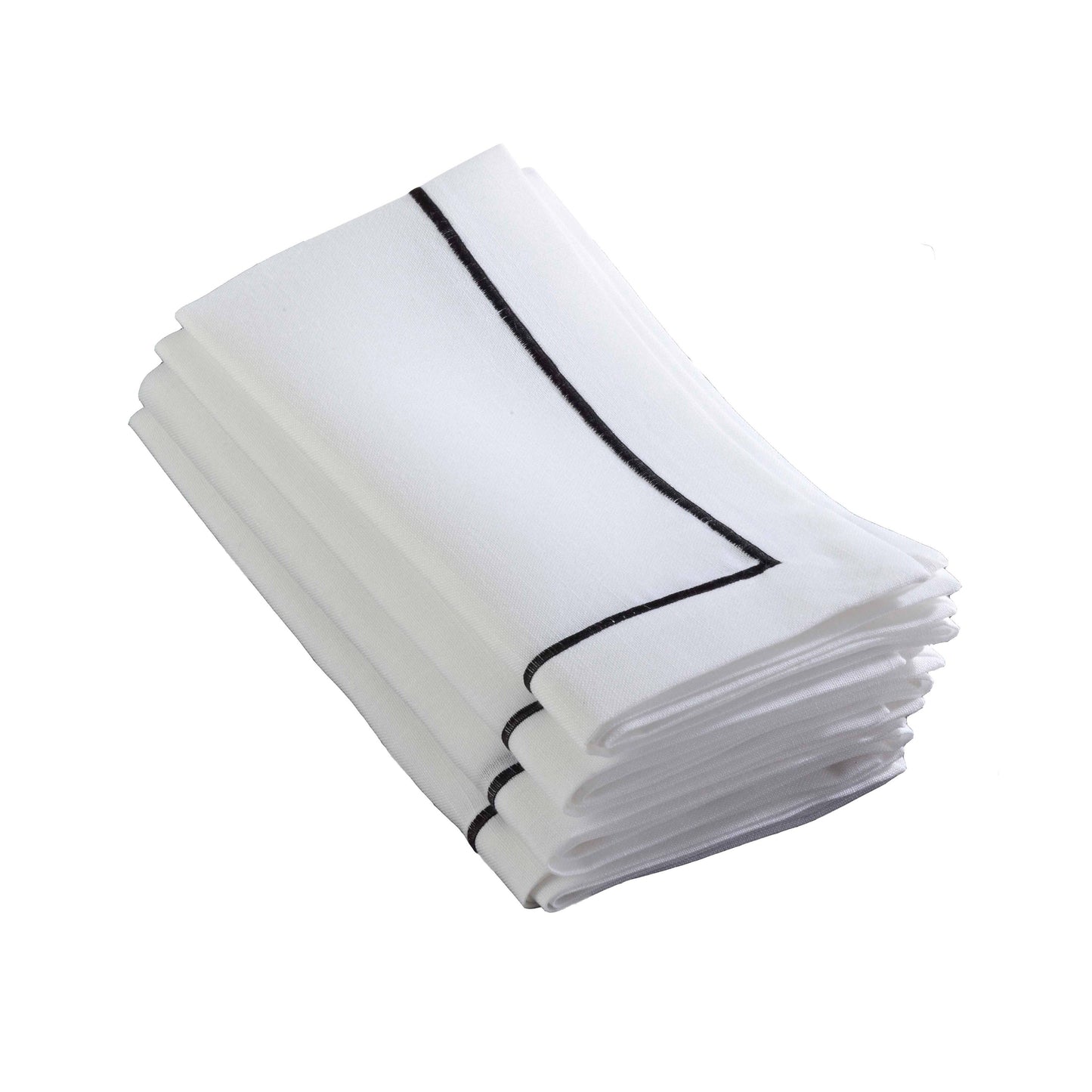 Embroidered Line Design Napkin
