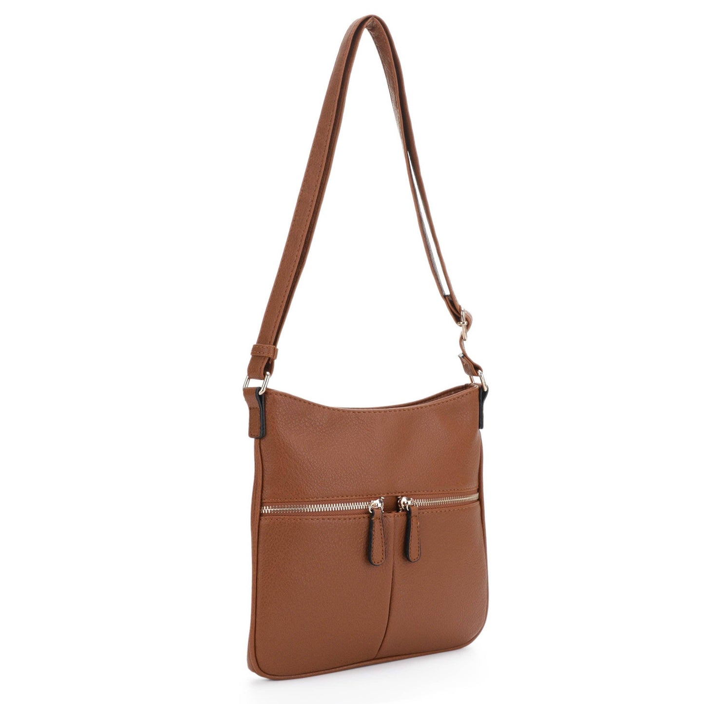 FC19547 Double Front Pocket Crossbody Bag