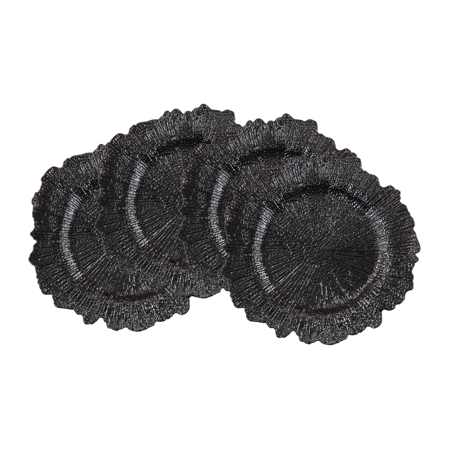 Radiant Elegance Starburst Charger Plates