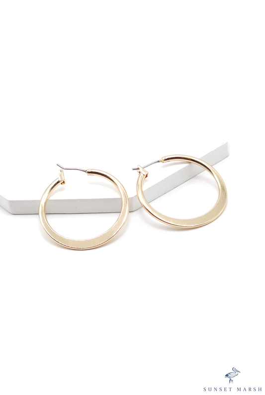 Aurora Whispers - Gold Earrings