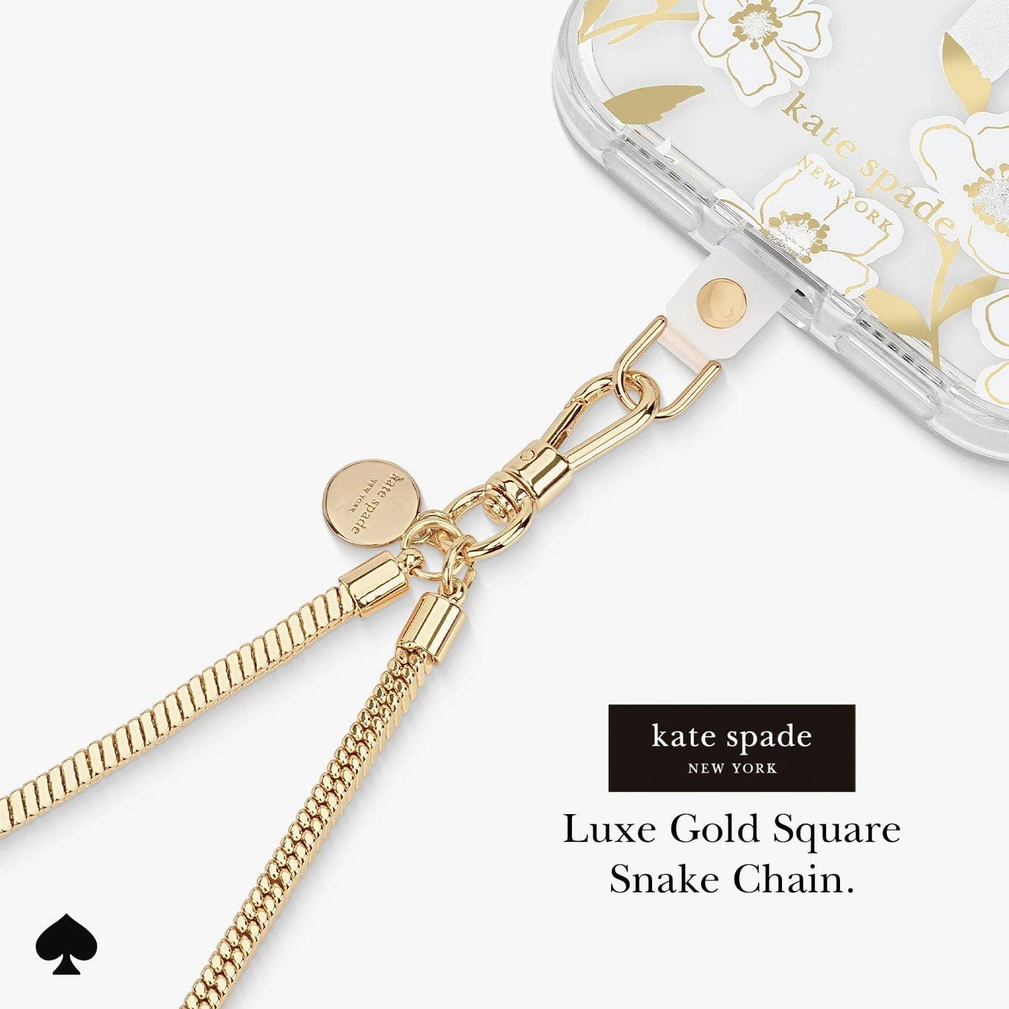 Kate spade new york Heart of Gold Phone Charm