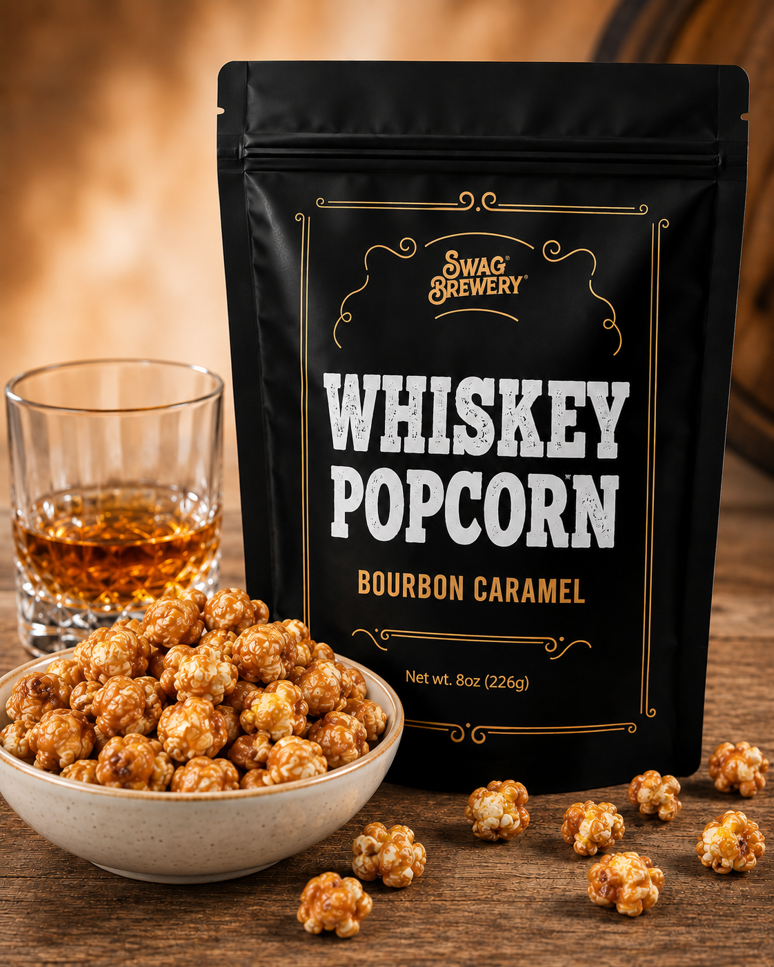 Whiskey Popcorn