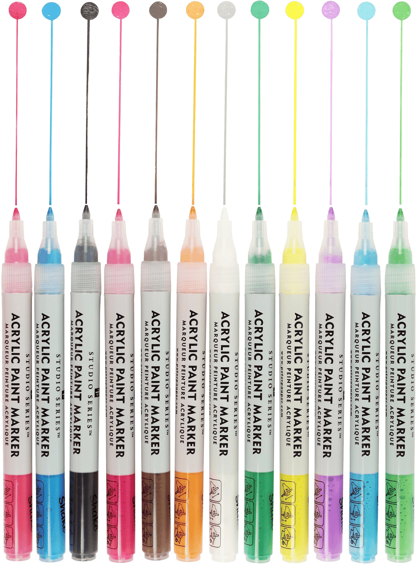 Studio Series Acrylic Paint Markers (Set of 12)