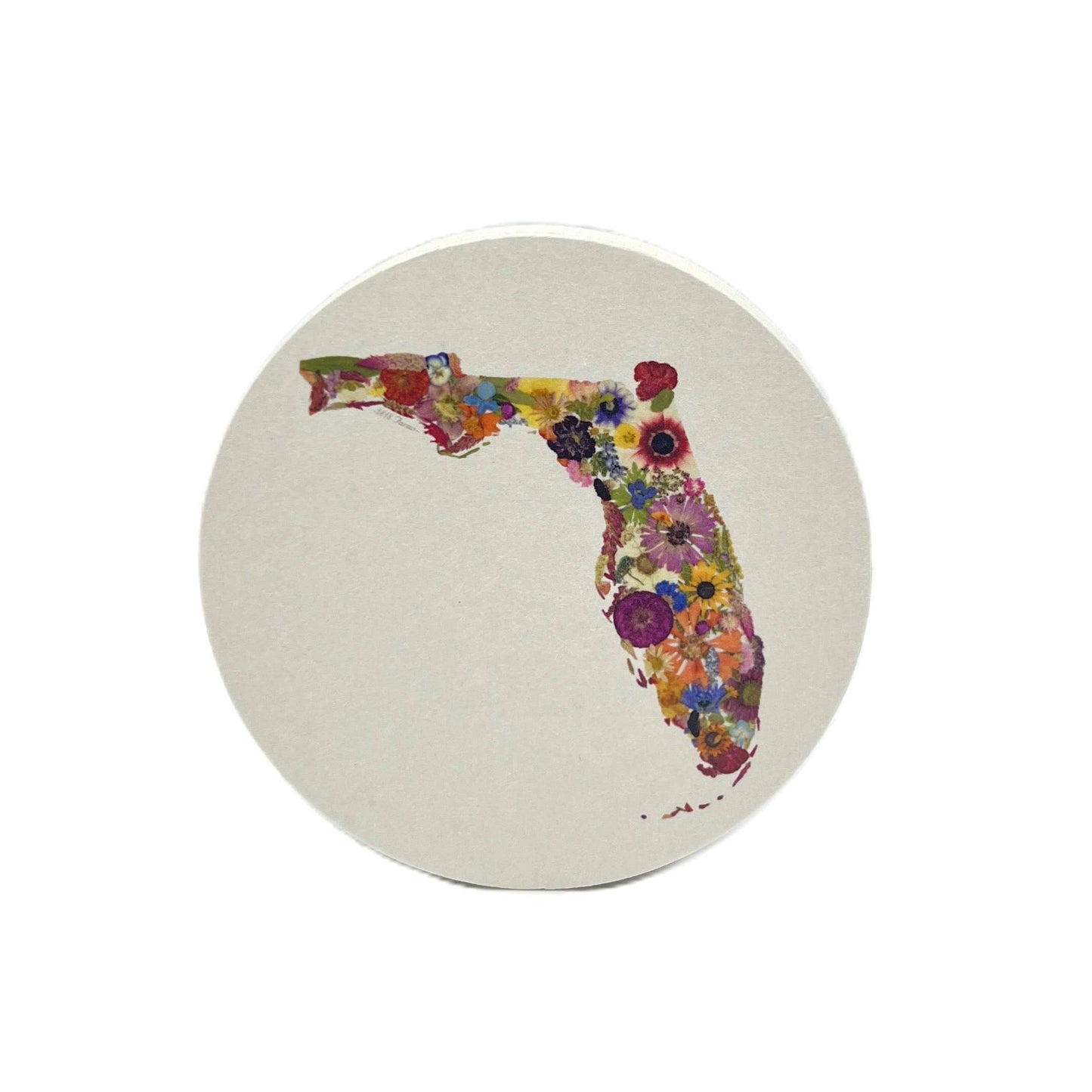 "Where I Bloom" State Coasters- Set of 6