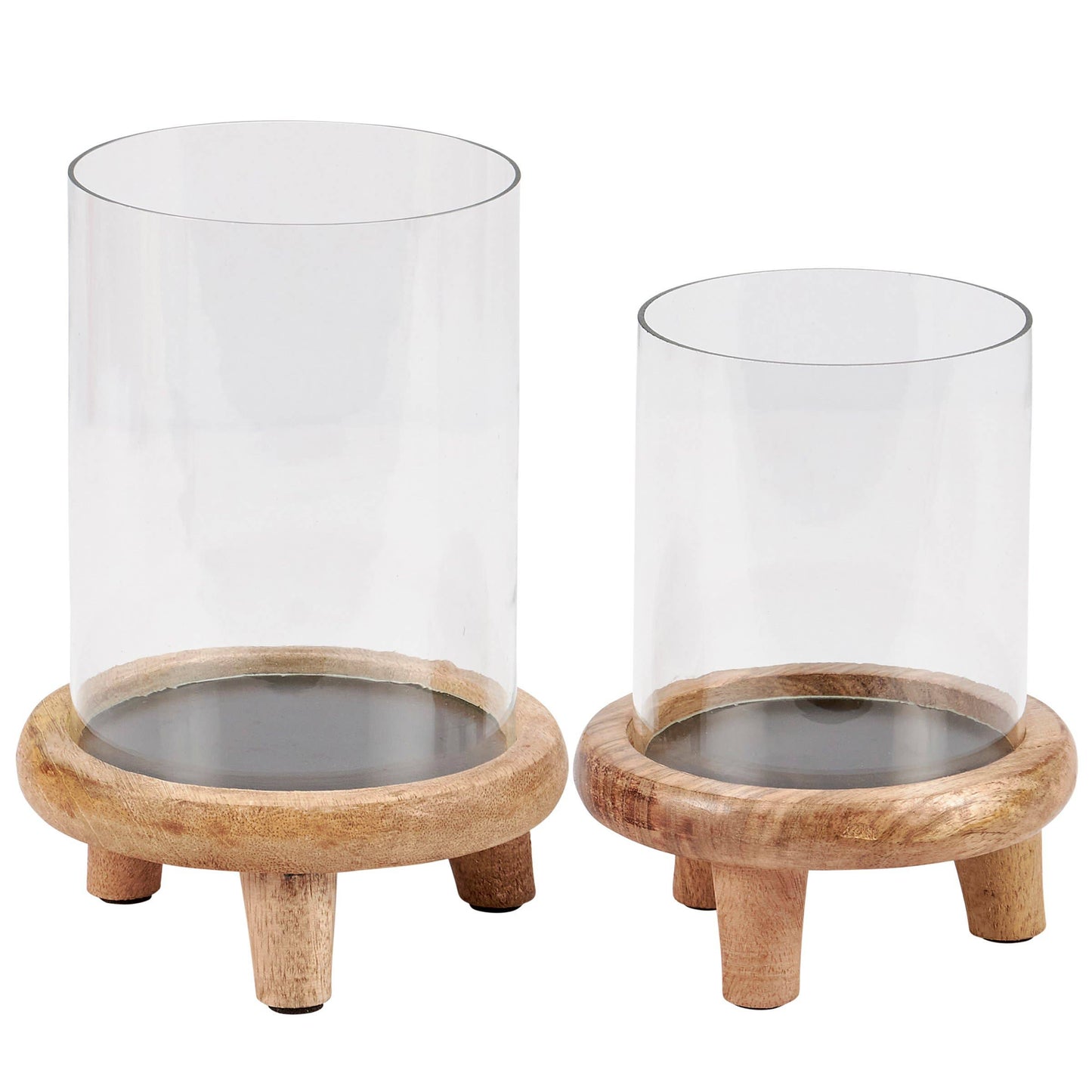 2-Hurricane Candle Holder Set