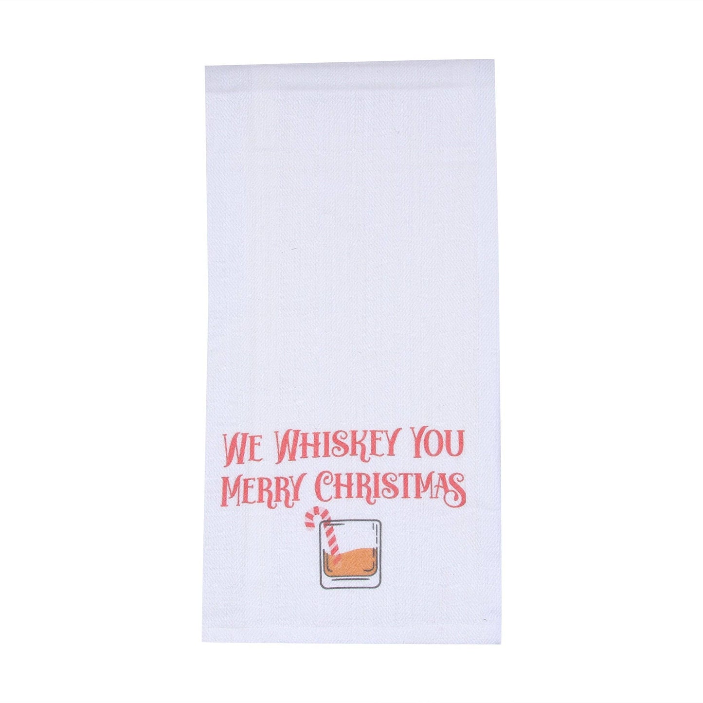 We Whiskey You Tea Towel