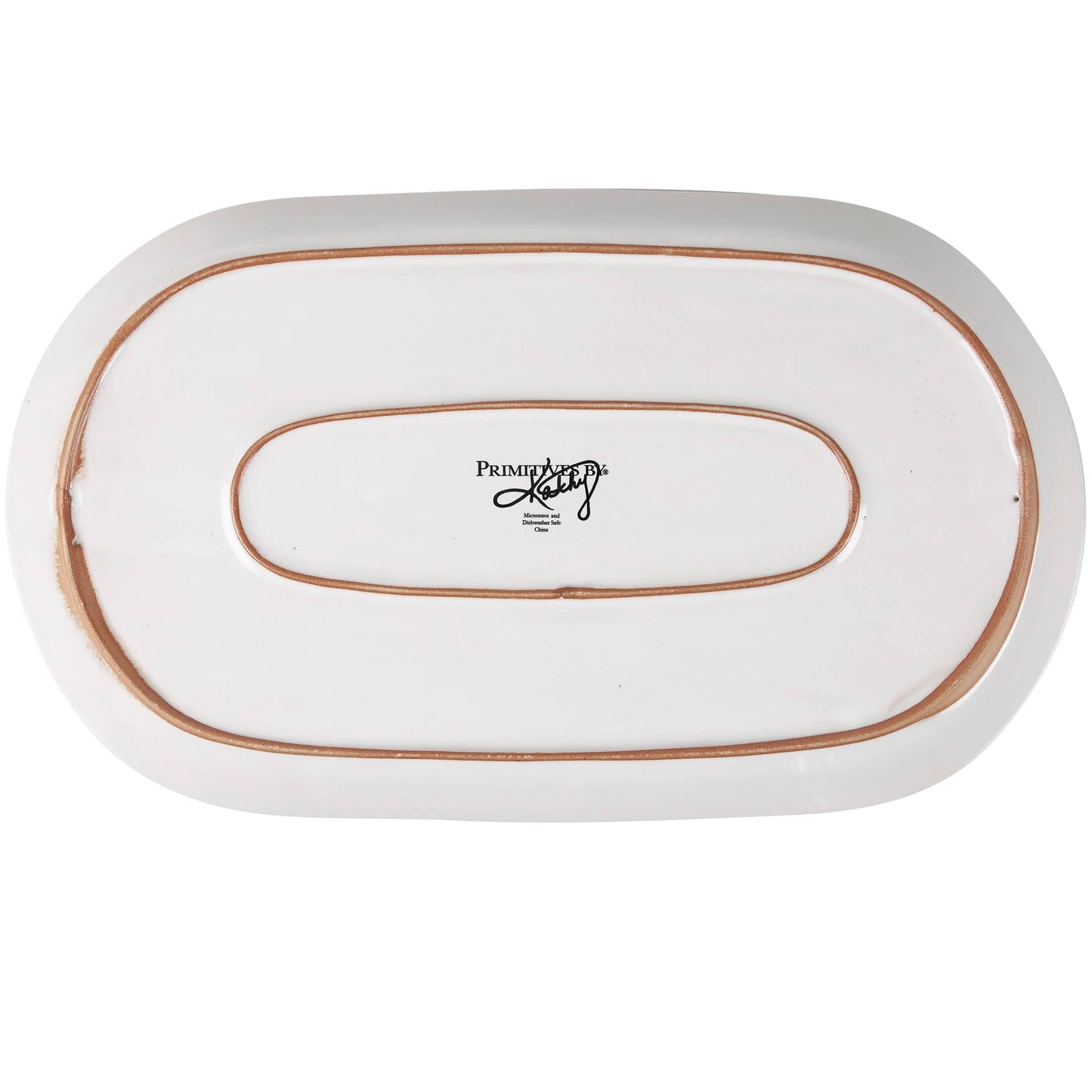 Snowflake Oval Platter