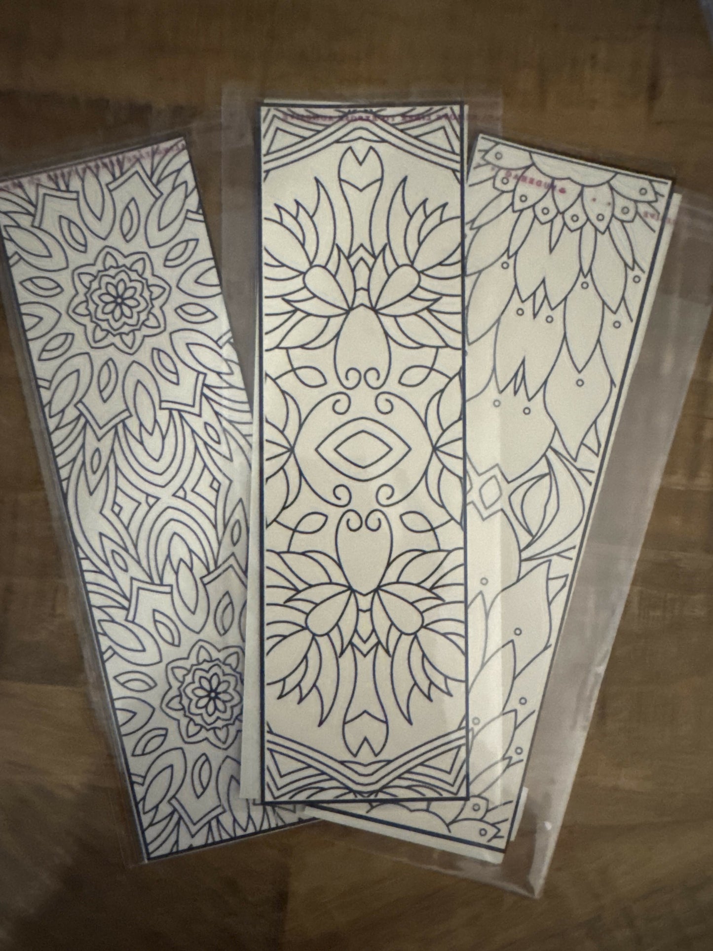 Bookish Color Your Own Bookmarks (Set of 2)