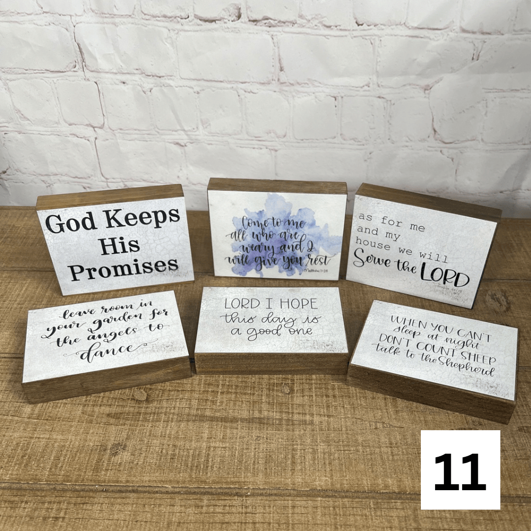 Set of 6 Everyday Blocks 