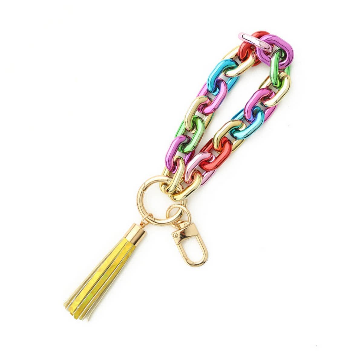 COLORFUL BRACELET BRIGHT COLOR KEYCHAIN_CWMM1333