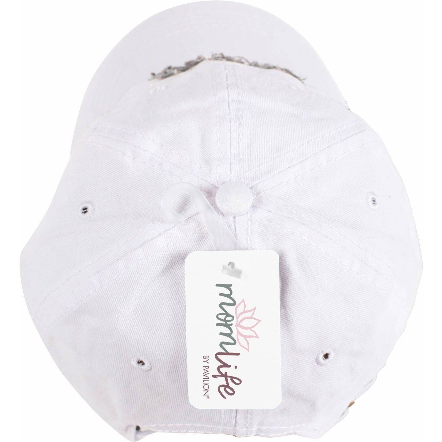Blessed Mama - White Adjustable Hat