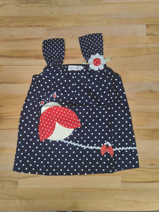 Ladybug Dots Girl Tunic and Pants