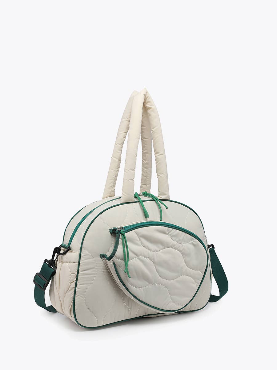 CL2724 Banks Pickleball Two-Tone Duffle Bag