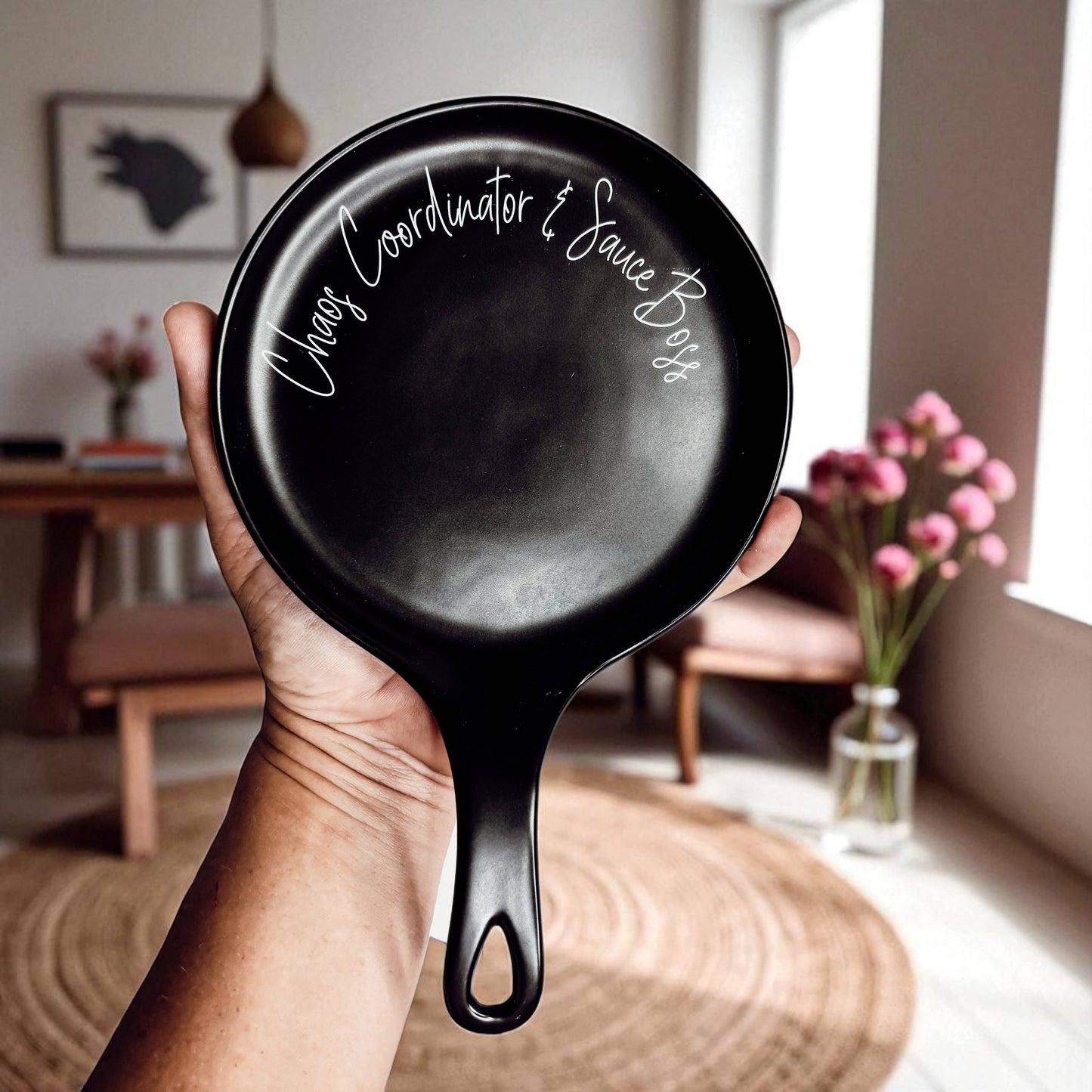 Spoon Rest Ceramic Funny, Modern Kitchen Foodie Decor & Gift