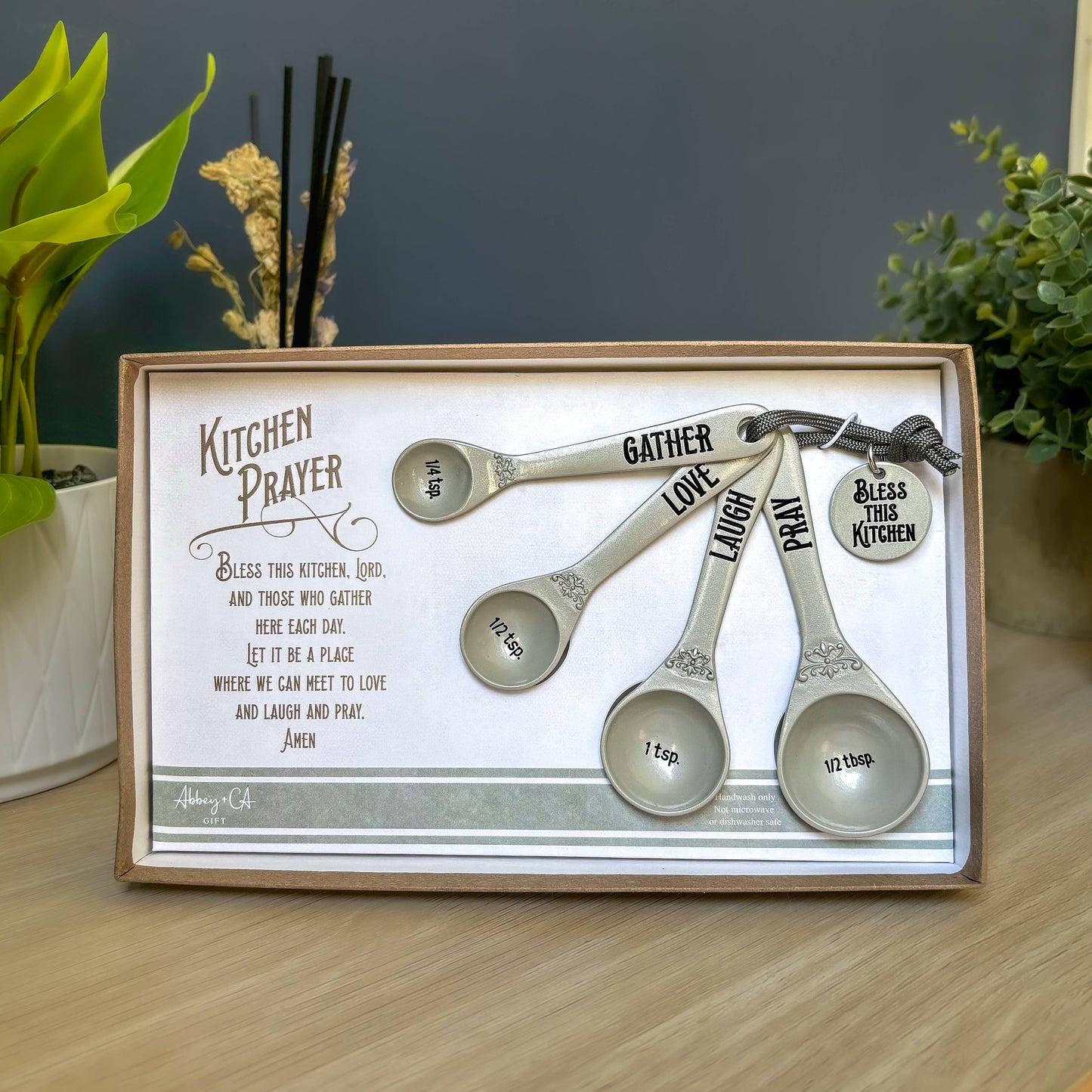 Kitchen Prayer Measuring Spoons