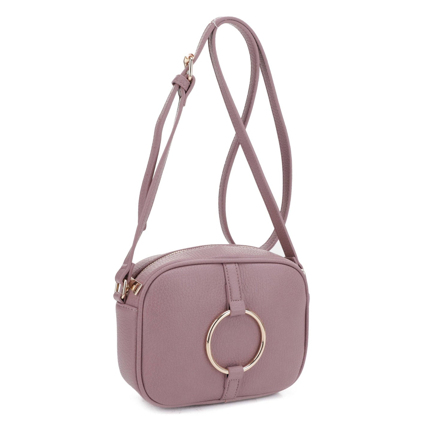 SJ20335 Circle Ring Hardware Crossbody Camera Bag
