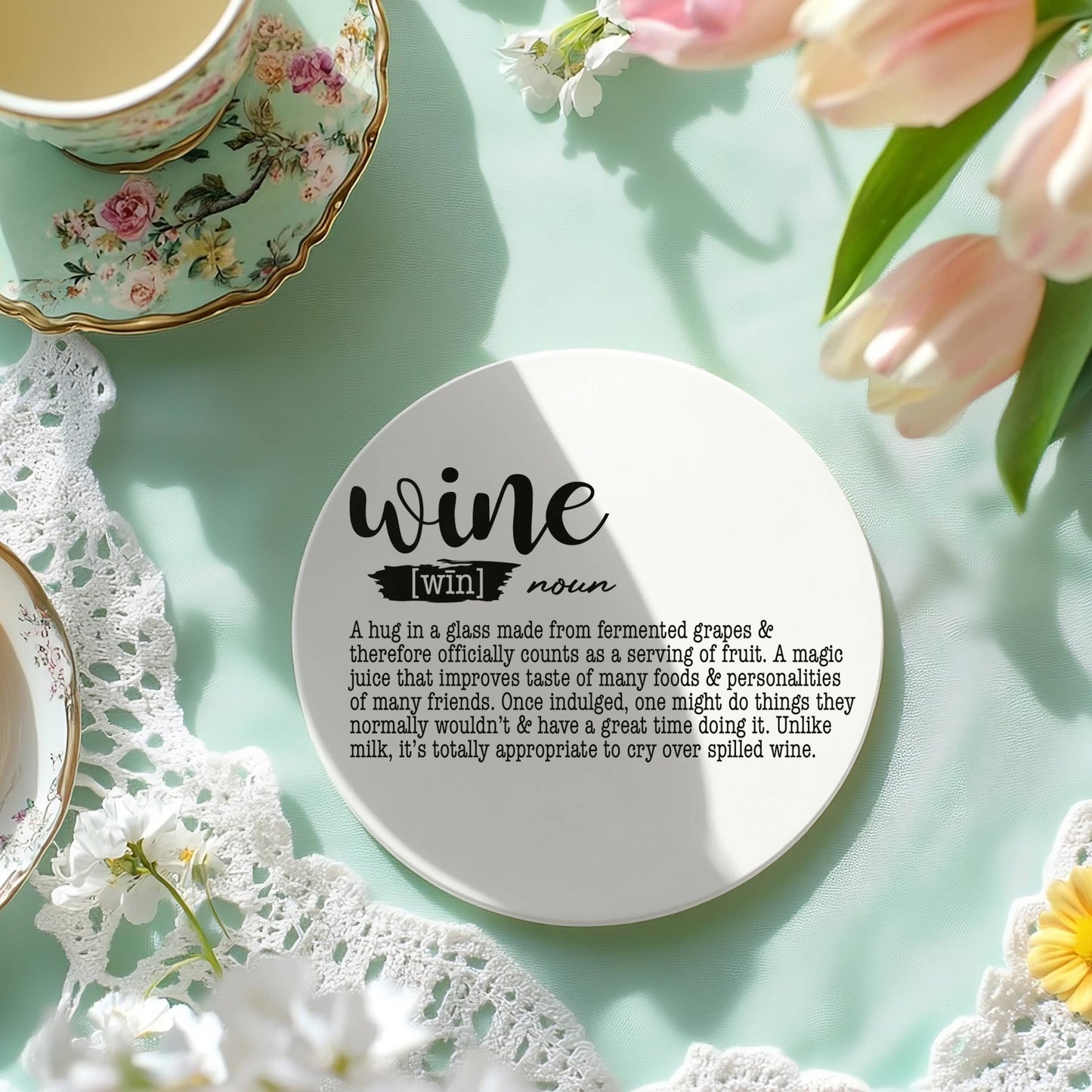 Funny Coaster Gift Sets, Humor Drink Dictionary Definitions