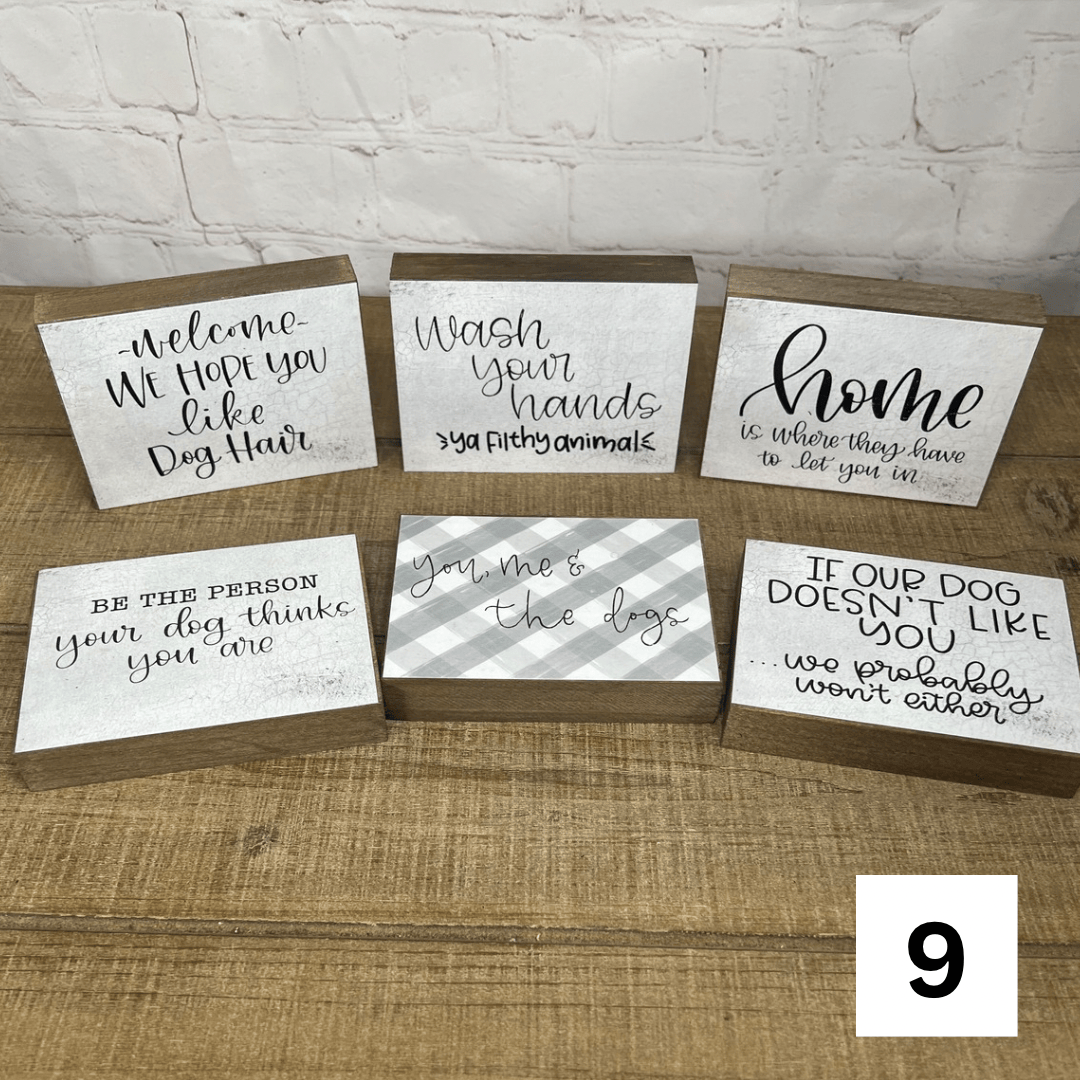 Set of 6 Everyday Blocks 