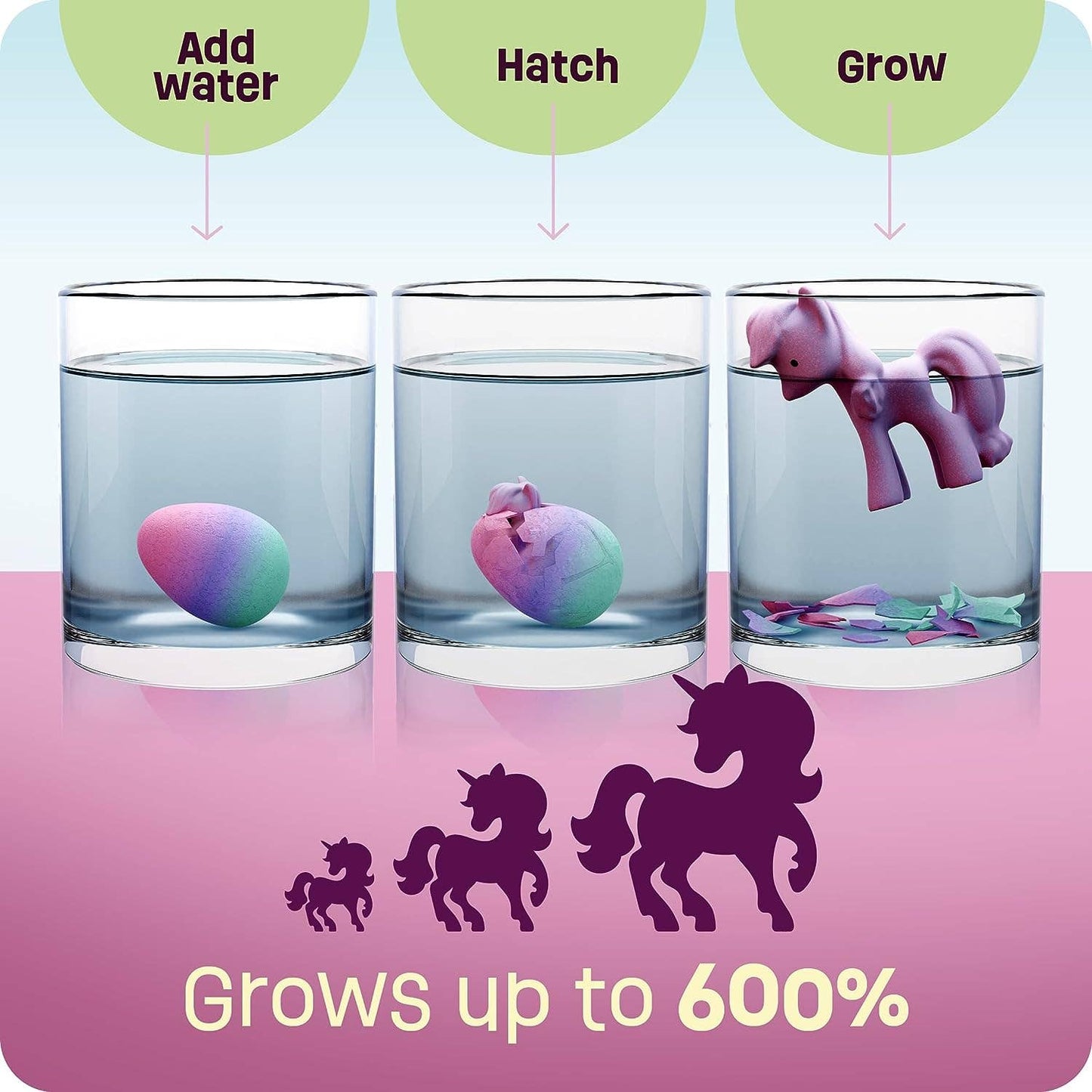 Unicorn Hatching Surprise Eggs for Kids