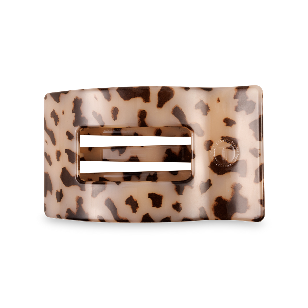 Blonde Tortoise | Medium | Flat Rectangle Hair Clip