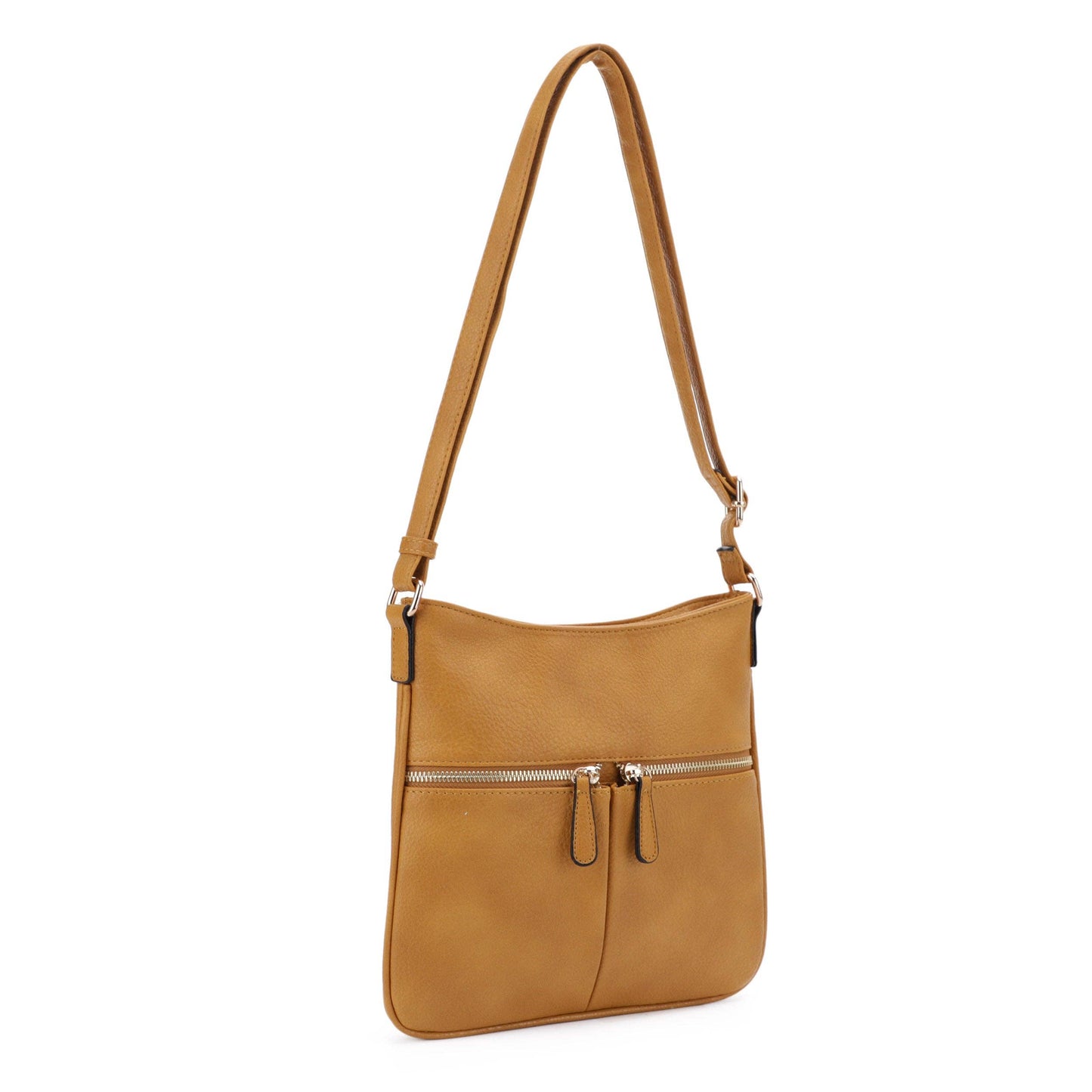 FC19547 Double Front Pocket Crossbody Bag
