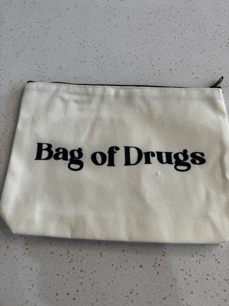 Bag of Drugs Makeup Bag