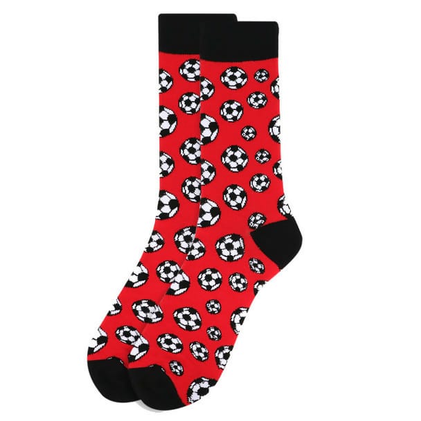 MENS SOCCER SOCKS RED