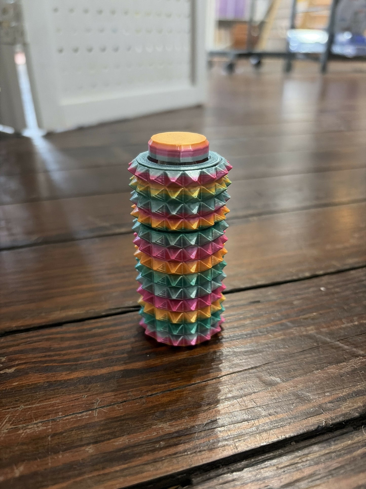 3D printed fidget roller clicker