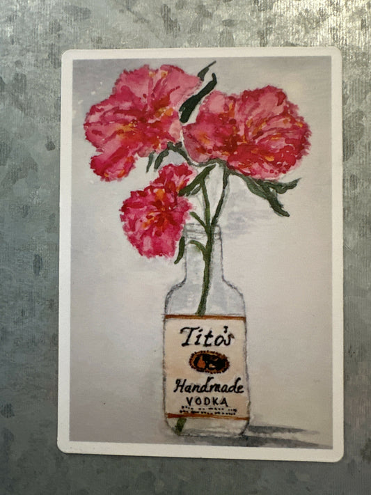 3.5x5 Art Magnet-Titos in Bloom