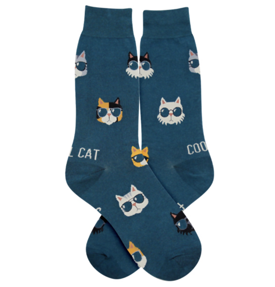 FT MENS COOL CAT SOCKS