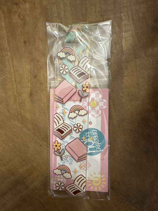 Bookish Acrylic Bookmark