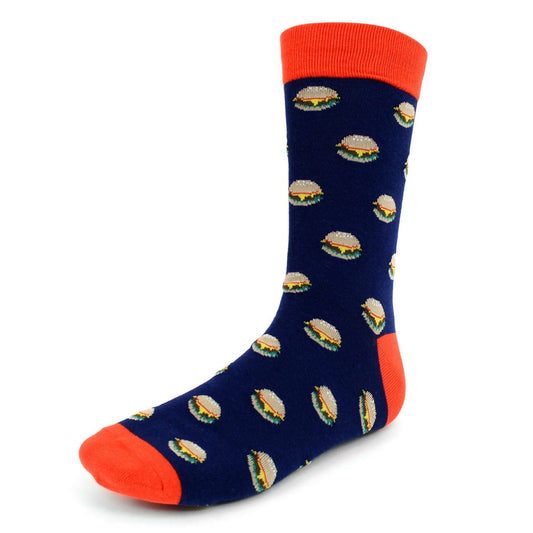 MENS BURGER SOCKS