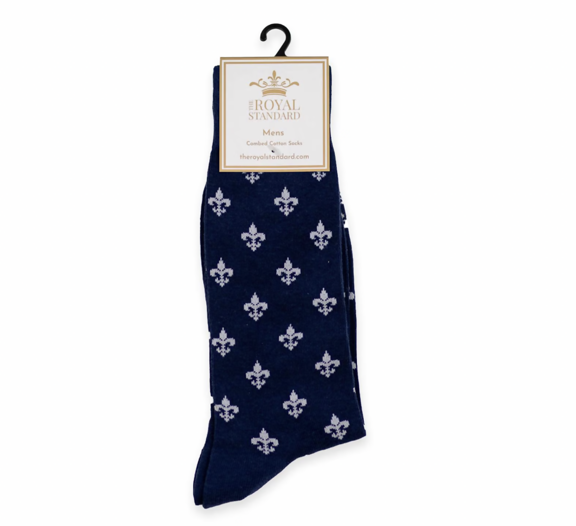 RS FLEUR DE LIS SOCKS