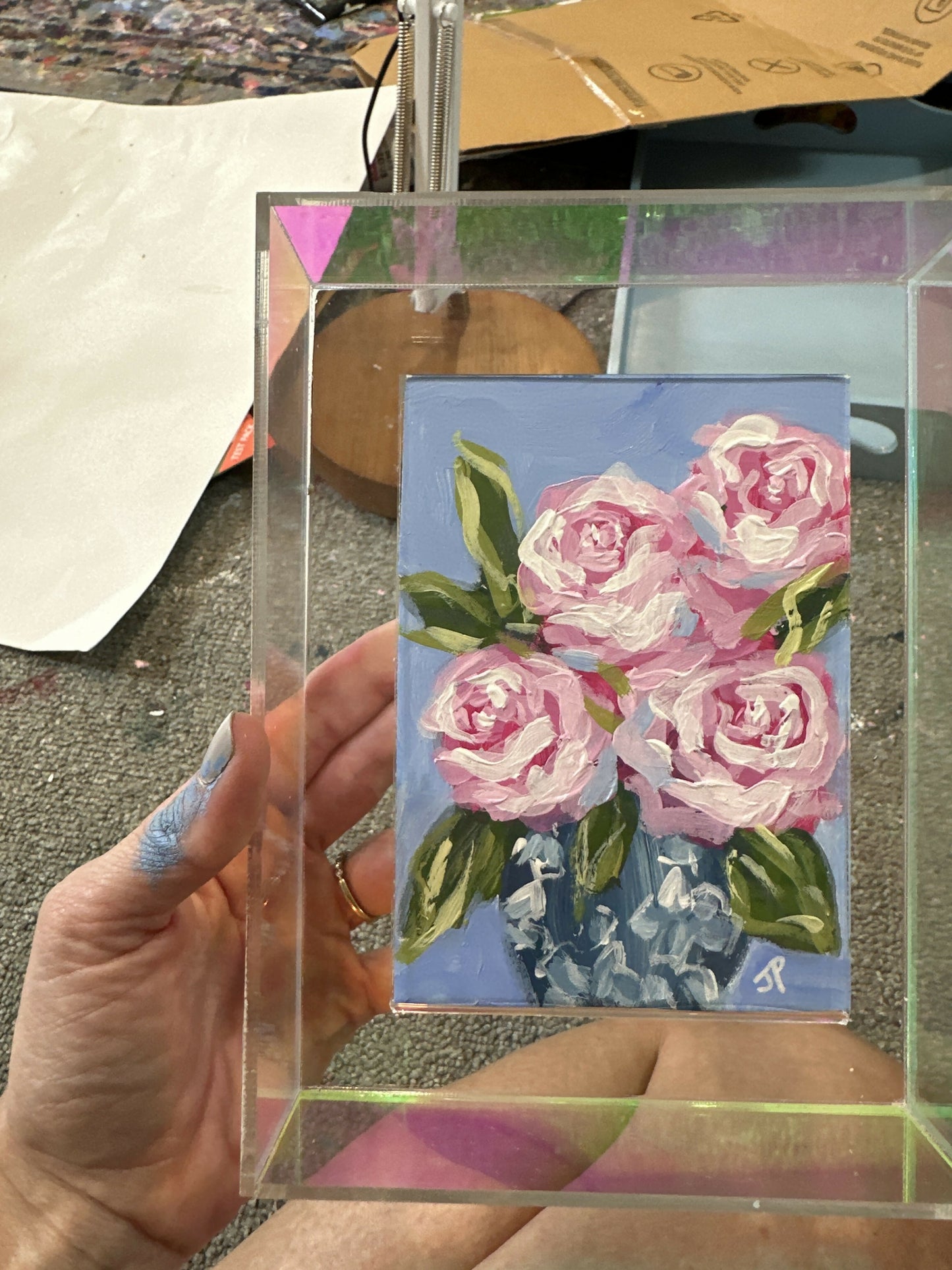 Original framed painting