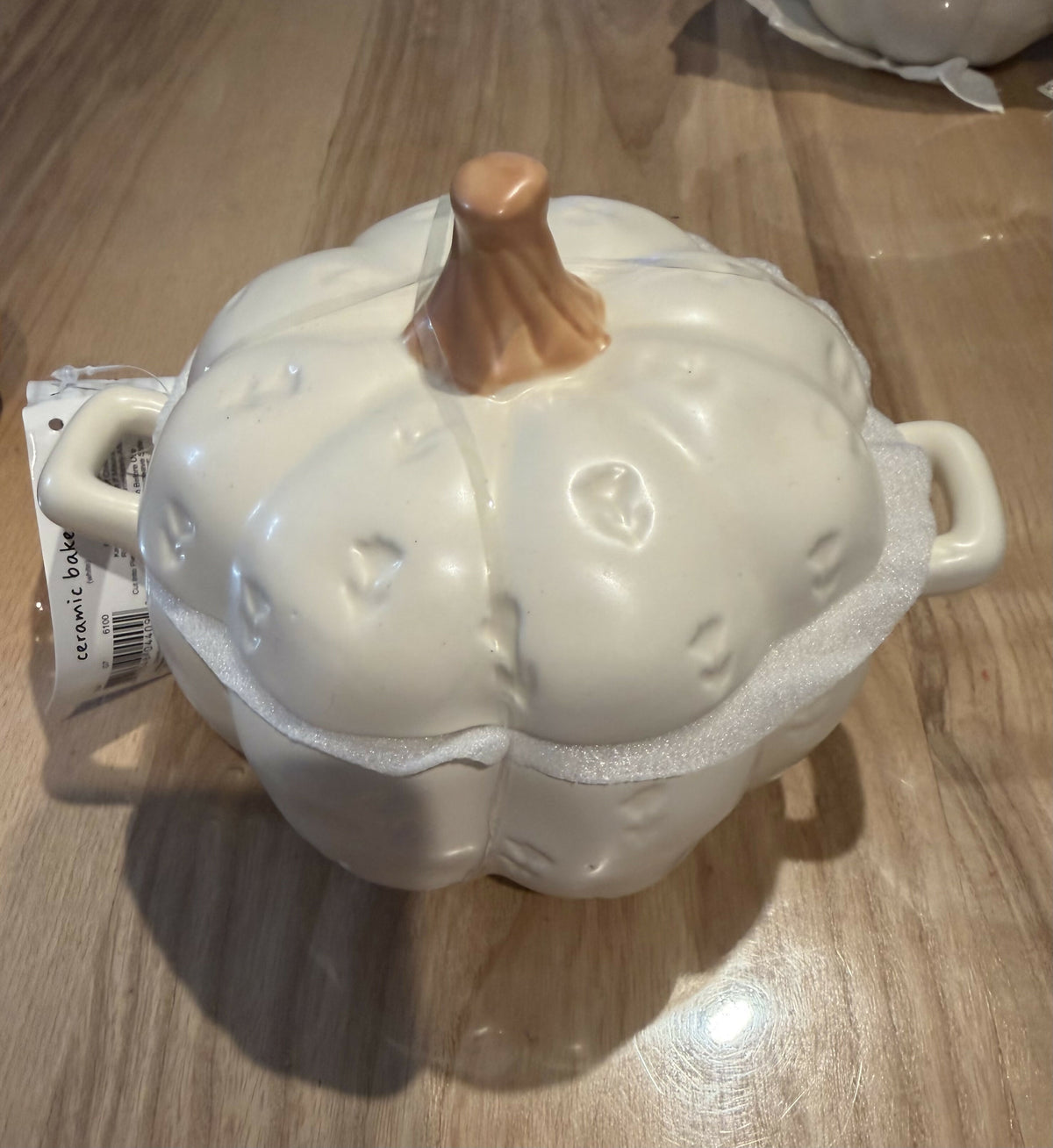 Pumpkin candle