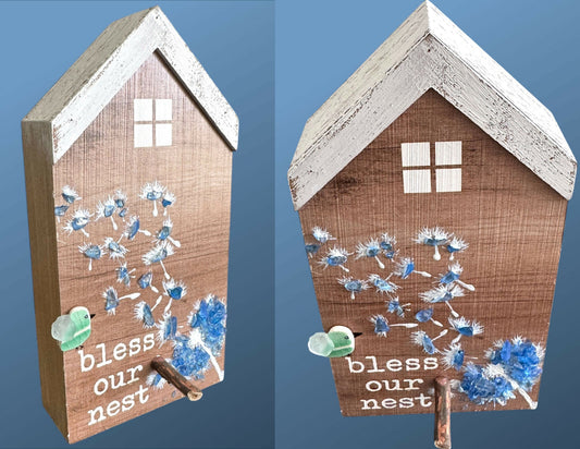 Bless Our Nest - Solid Wood! 8x4x1.5