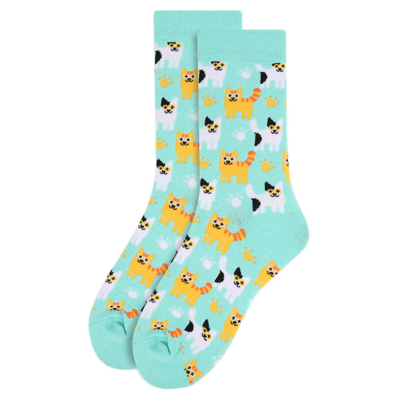 Womens Kitten Socks Cat Life Is Good