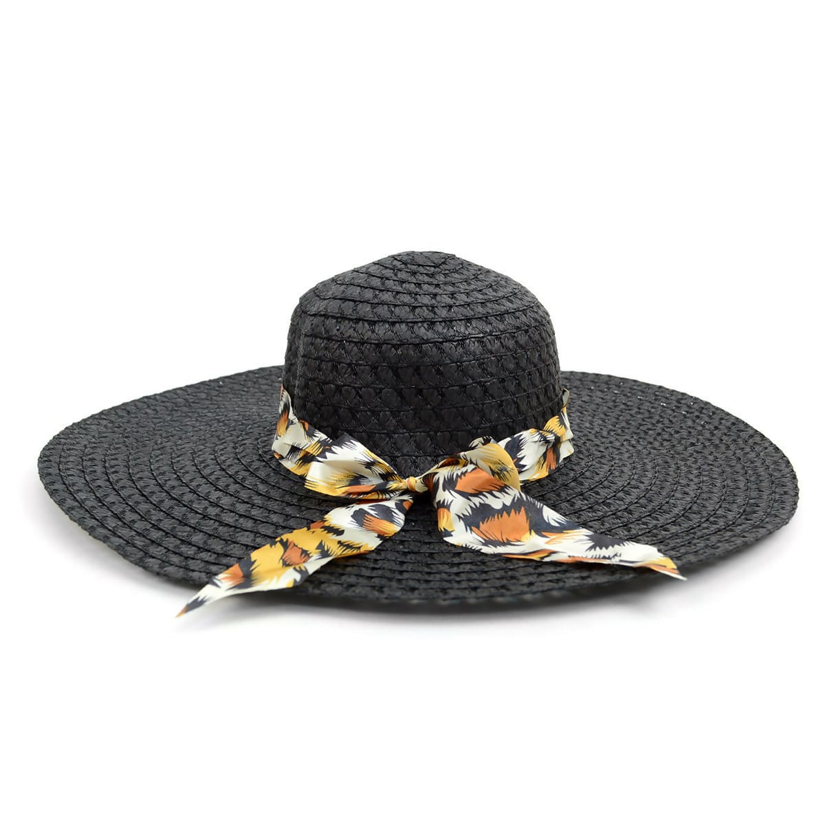 BLACK SUMMER HAT LIS