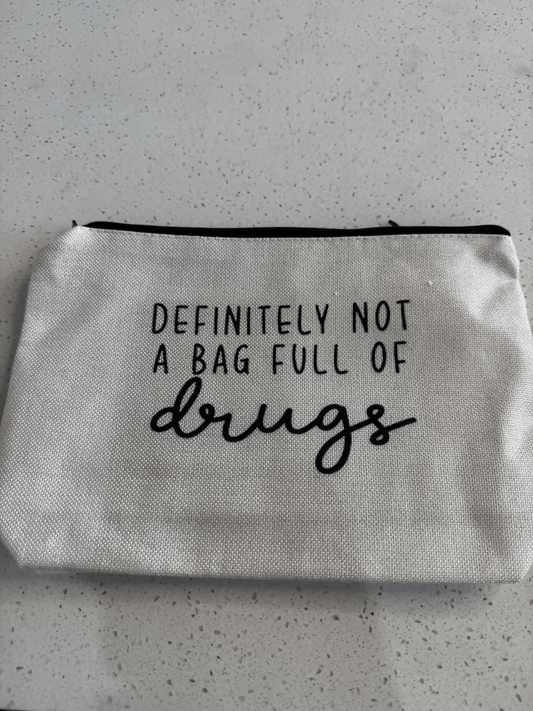 Definitely Not Makeup Bag