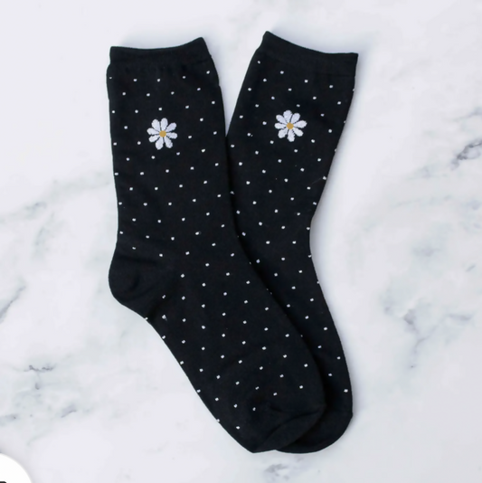 BLACK SILVER DAISY