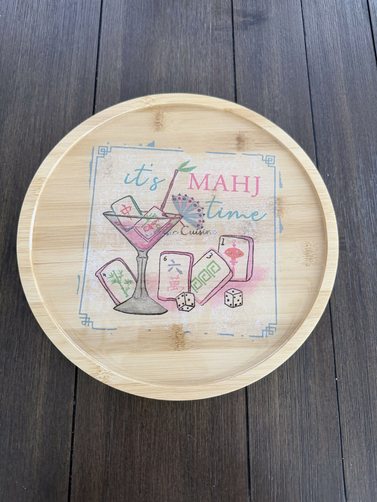 Mahjong TrnTbl - 10"
