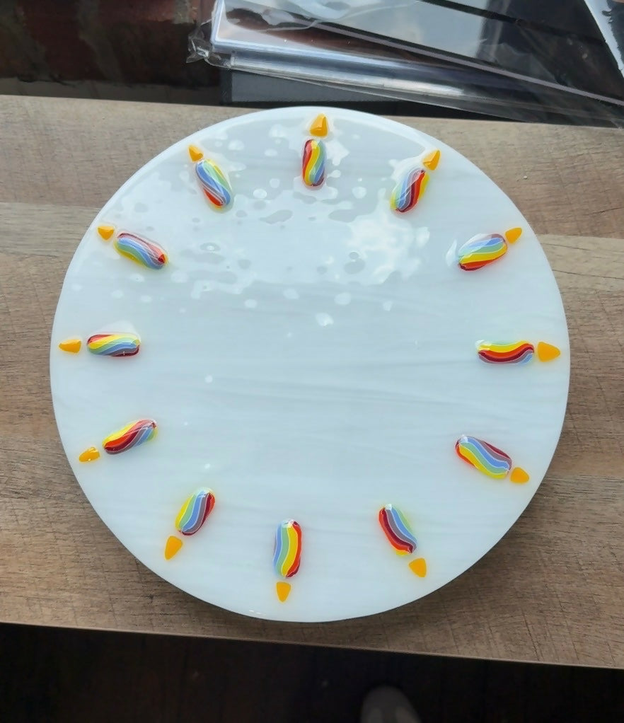 Birthday Candle Serving Plate