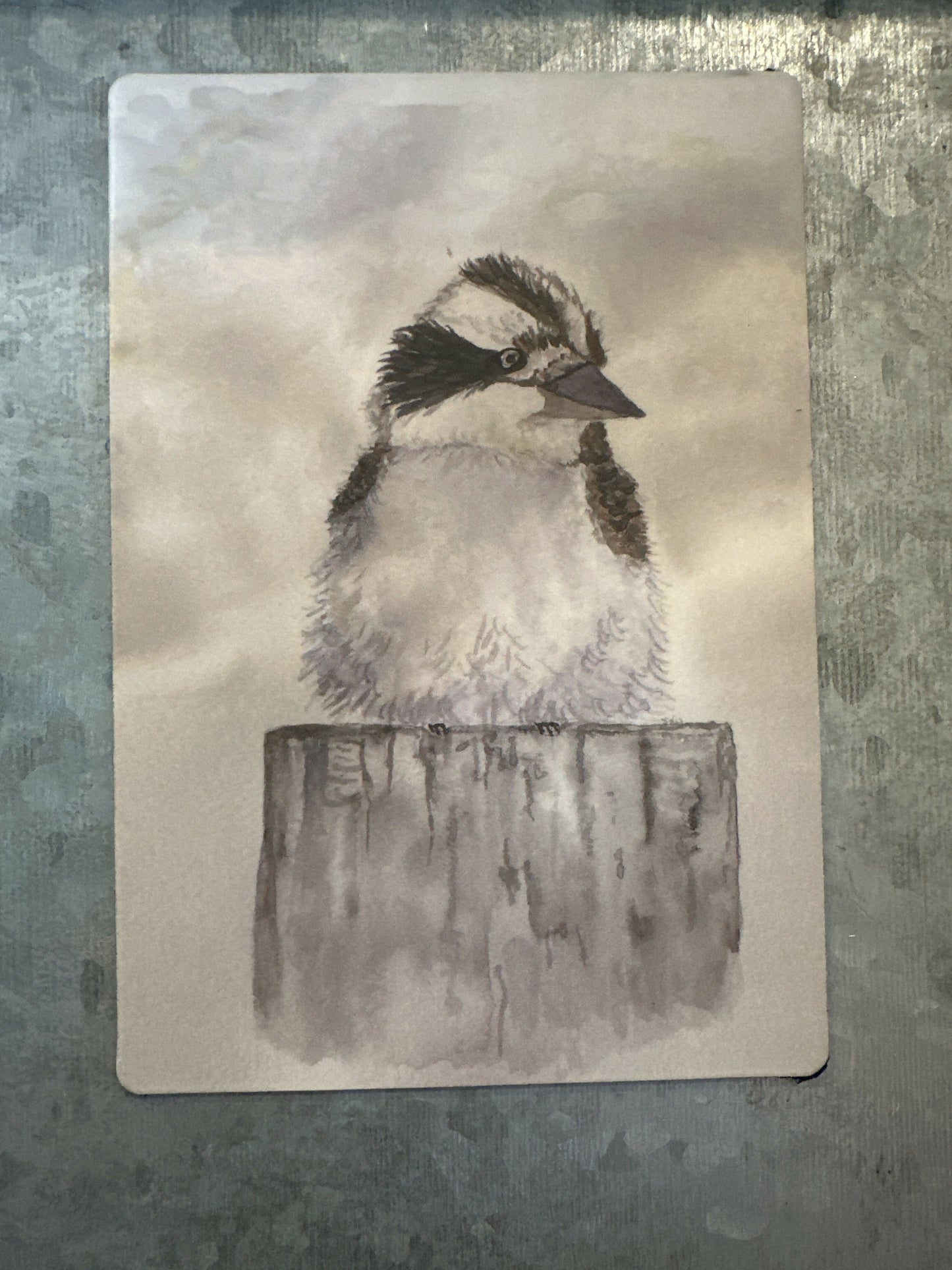 3.5x5 Art Magnet-Kookaburra