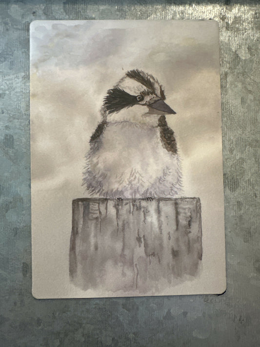 3.5x5 Art Magnet-Kookaburra