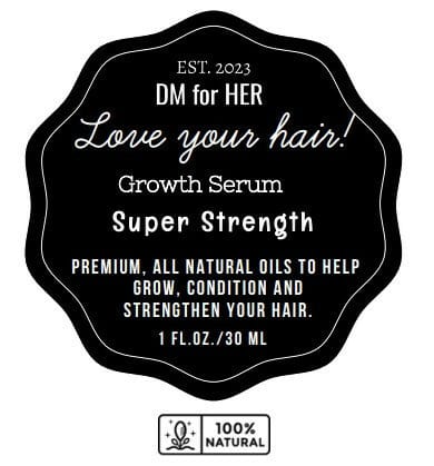 Hair Growth Serum Super Strength
